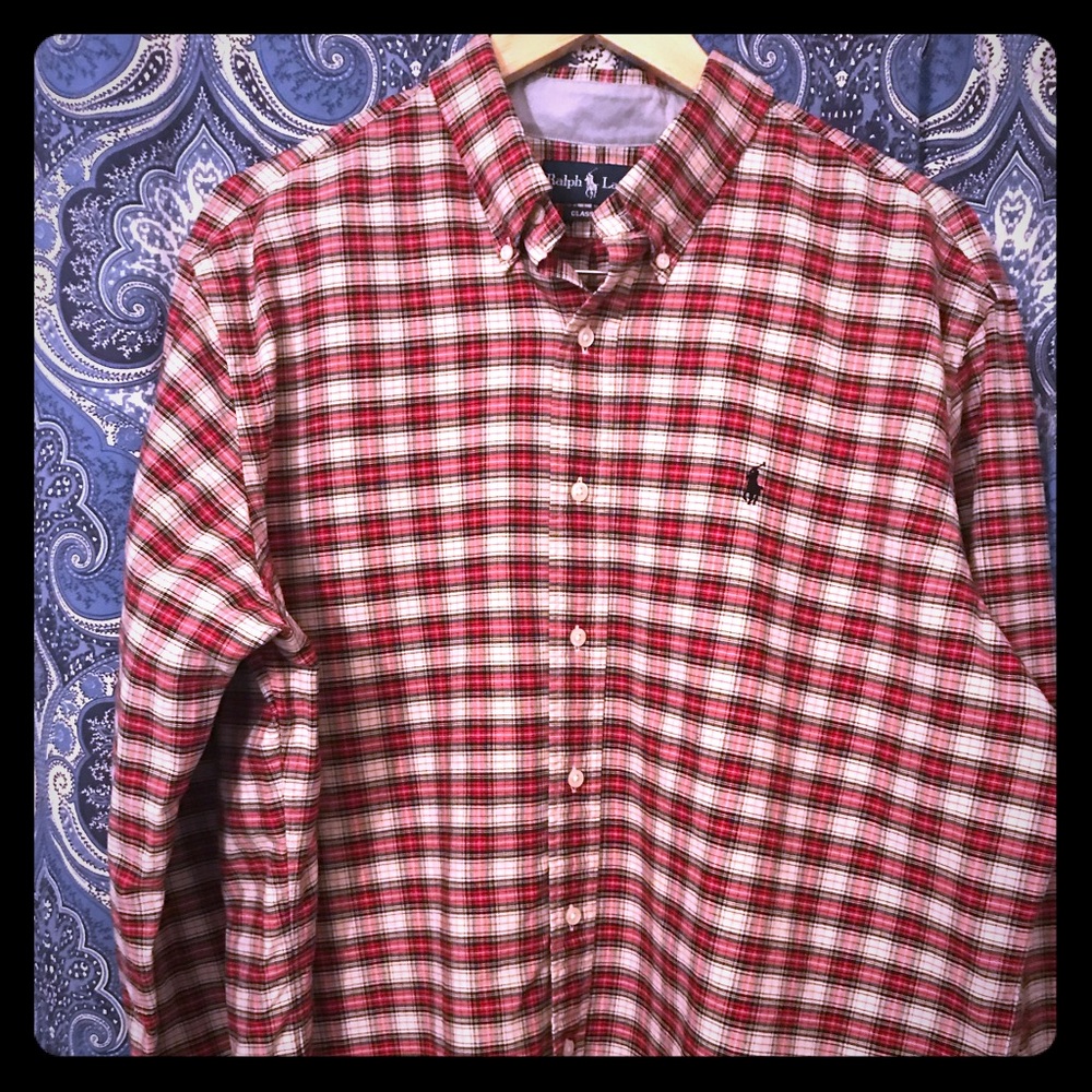 Ralph Lauren Plaid Dress Shirt
